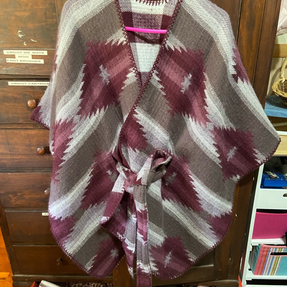Wrap sweater
